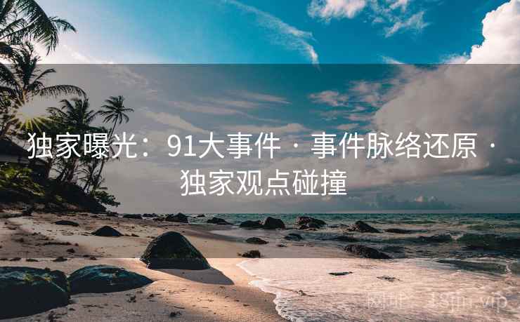 独家曝光：91大事件 · 事件脉络还原 · 独家观点碰撞